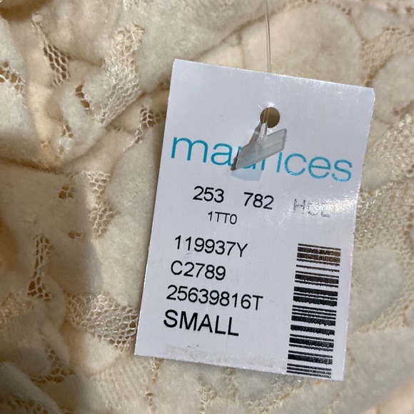 Solid Cozy Lace Balloon Sleeve Size Small & Large - Picture 15 of 15